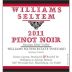 Williams Selyem Estate Vineyard Pinot Noir 2011 Front Label