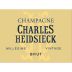 Charles Heidsieck Vintage Brut 2000 Front Label