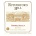 Rutherford Hill Barrel Select Red Blend 2009 Front Label
