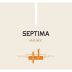 Septima Malbec 2012 Front Label