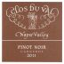 Clos du Val Carneros Estate Pinot Noir 2011 Front Label
