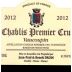 Jean Paul & Benoit Droin Chablis Vaucoupin Premier Cru 2012 Front Label
