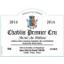 Jean Paul & Benoit Droin Chablis Mont de Milieu Premier Cru 2014 Front Label