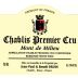 Jean Paul & Benoit Droin Chablis Mont de Milieu Premier Cru 2010 Front Label