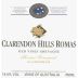 Clarendon Hills Romas Grenache 2001 Front Label