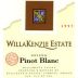WillaKenzie Estate Pinot Blanc (half-bottle) 1997 Front Label