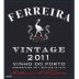 Ferreira Porto Vintage Port 2011 Front Label