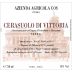 COS Cerasuolo di Vittoria Classico 2010 Front Label