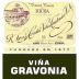 R. Lopez de Heredia Vina Gravonia Crianza Blanco 2003 Front Label