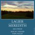 Lagier Meredith Syrah 2010 Front Label