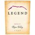 Valley Legend Napa Valley Merlot 2009 Front Label
