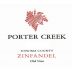 Porter Creek Old Vine Sonoma County Zinfandel 2007 Front Label