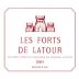 Chateau Latour Les Forts de Latour 2003 Front Label