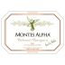 Montes Alpha Series Cabernet Sauvignon 2011 Front Label