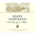 Klein Constantia Sauvignon Blanc 2012 Front Label