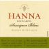 Hanna Sauvignon Blanc 2013 Front Label