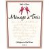 Menage a Trois Red Blend 2012 Front Label