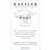 Kaesler WOMS Shiraz - Cabernet 2004 Front Label
