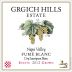 Grgich Hills Estate Fume Blanc 2012 Front Label