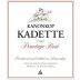 Kanonkop Kadette Rose Pinotage 2015 Front Label