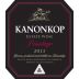 Kanonkop Black Label Pinotage 2013 Front Label