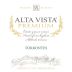 Alta Vista Estate Torrontes 2012 Front Label
