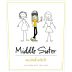 Middle Sister Wicked White Blend Front Label