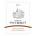 Chateau Haut-Bergey 2011 Front Label