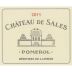 Chateau de Sales 2011 Front Label