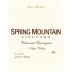 Spring Mountain Vineyard Estate Cabernet Sauvignon 2002 Front Label