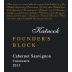 Katnook Estate Founder's Block Cabernet Sauvignon 2013 Front Label