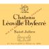 Chateau Leoville Poyferre 2011 Front Label