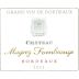 Chateau Magrez Fombrauge 2011 Front Label