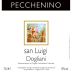 Pecchenino San Luigi Dogliani Dolcetto 2011 Front Label