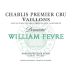 William Fevre Chablis Vaillons Premier Cru 2011 Front Label