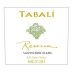 Tabali Sauvignon Blanc Reserva 2013 Front Label