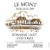 Domaine Huet Le Mont Moelleux (375ML half-bottle) 2009 Front Label