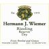 Hermann J. Wiemer Dry Reserve Riesling 2012 Front Label