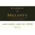 Santa Alicia Millantu Bordeaux Blend 2008 Front Label