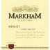 Markham Merlot 2012 Front Label