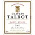 Chateau Talbot 2002 Front Label
