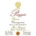 Piaggia Carmignano Riserva 2000 Front Label