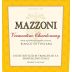 Mazzoni Vermentino-Chardonnay 2012 Front Label