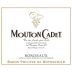 Mouton Cadet Rouge 2012 Front Label