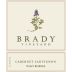 Brady Vineyard Cabernet Sauvignon 2010 Front Label