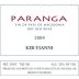 Kir-Yianni Paranga Dry Red 2009 Front Label