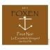 Foxen La Encantada Vineyard Pinot Noir 2011 Front Label