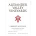 Alexander Valley Vineyards Cabernet Sauvignon 2012 Front Label