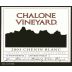 Chalone Estate Chenin Blanc 2003 Front Label