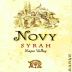 Novy Syrah 2011 Front Label